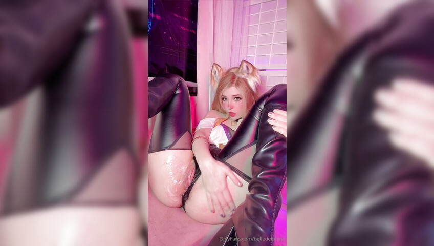 Belle Delphine - 28 March 2024 - Ahri Cosplay