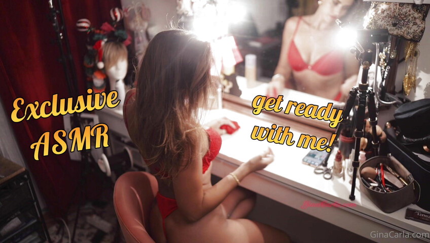 Gina Carla ASMR Ass - 3 July 2024 - I'm Getting Ready For You