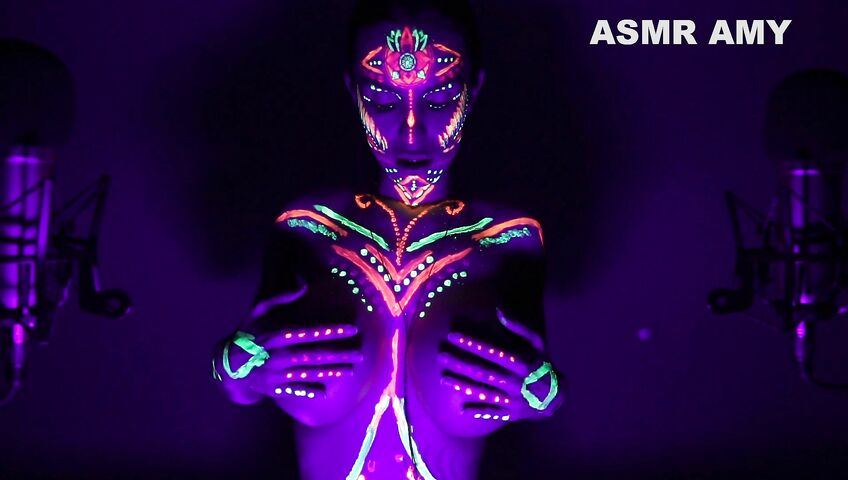 ASMR Amy Nude - Black Patreon 2