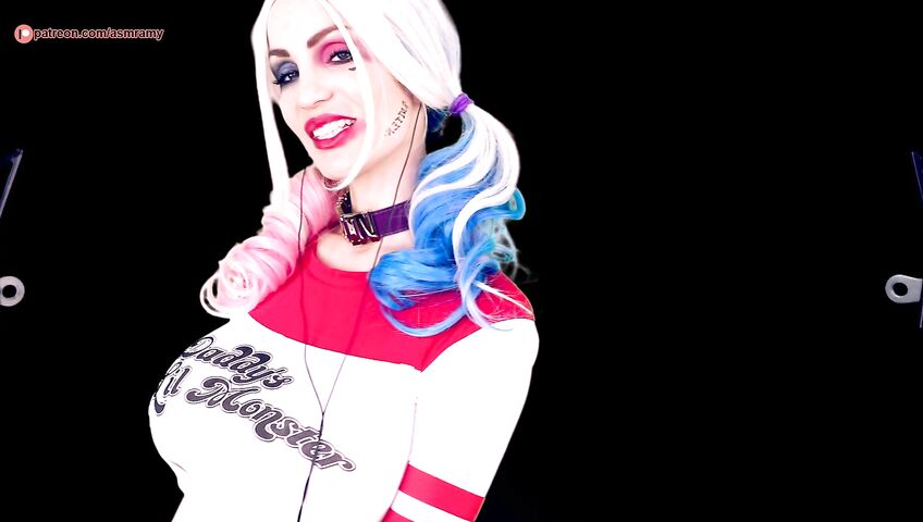 ASMR Amy Nude - Harley Quinn Cosplay Patreon