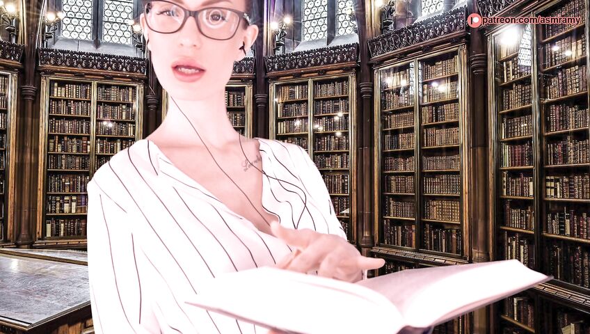 ASMR Amy Nude - Your Naughty Librarian Dream Come True