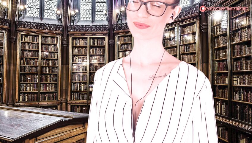 ASMR Amy Patreon - Your Naughty Librarian Fantasy