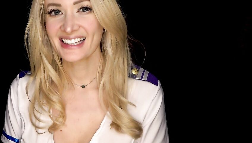 ASMR Maddy - 17 February 2021 - Flight Attendant Gives You A Hand