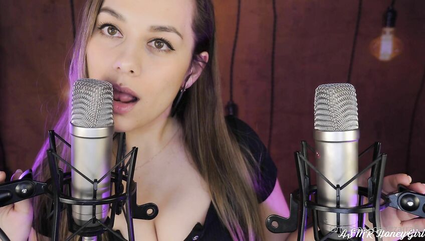 HoneyGirl ASMR - Ear Licking