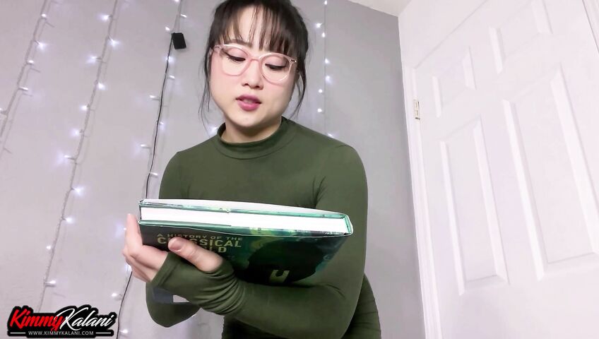 Kimmy Kalani - Keep Quiet & Eat This Ass - ASMR Librarian Sex