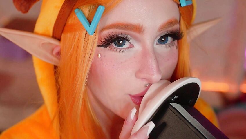 Mewlies ASMR - Tingly Ear Eating and Sensitive Breathing