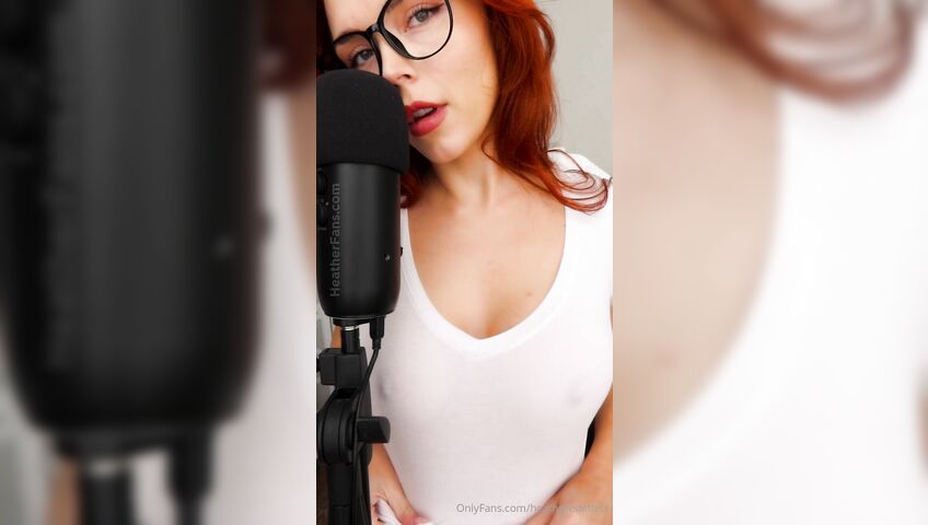 HeatheredEffect ASMR - Ass and See Through White T Shirt