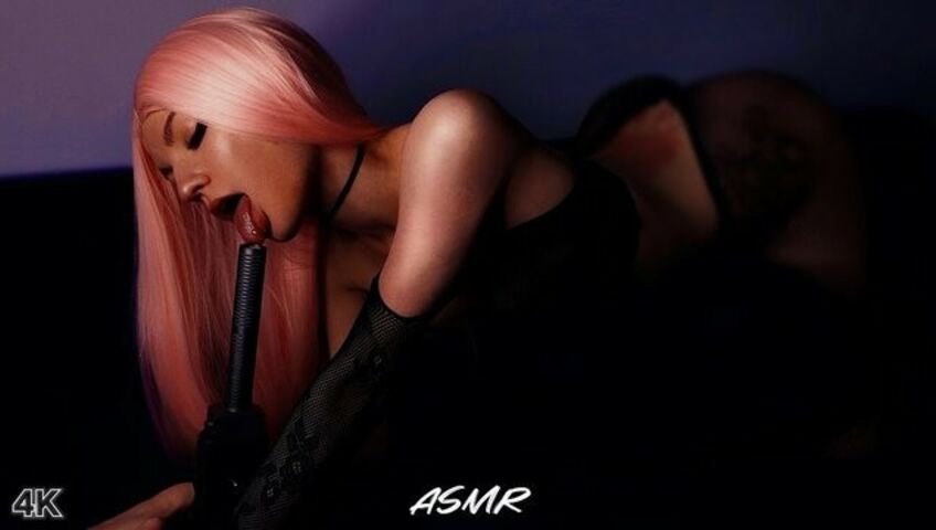 Soly ASMR - Wet Licking Long Mic