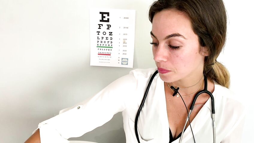 Miss Bell ASMR - Doctor Check Up - It Gets Hot During Your Doctor Exam