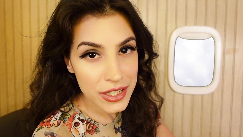 Irma La Dulce ASMR - Woman on a Plane Seduces You