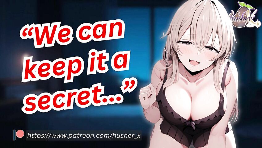 husherVA - Sister Sneaks Into Your Bed And Wants You [Touching] [Teasing] [French Kissing]