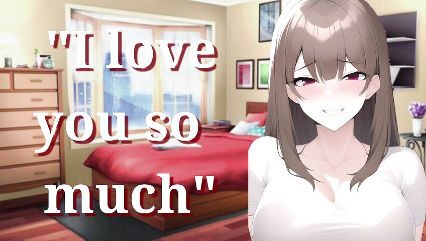 husherVA - Yandere Girlfriend Cuddles And Kisses You As You Wake Up