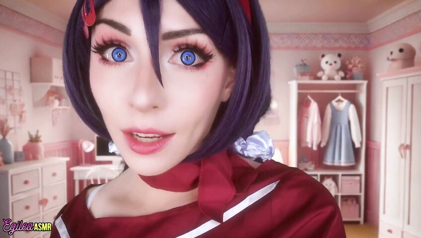 Egilea ASMR - 16 February 2025 - Your Video Game Girlfriend Covers You in Kisses