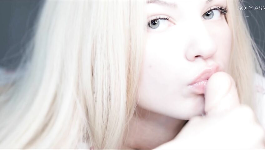 Soly ASMR Sloppy Dildo Blowjob