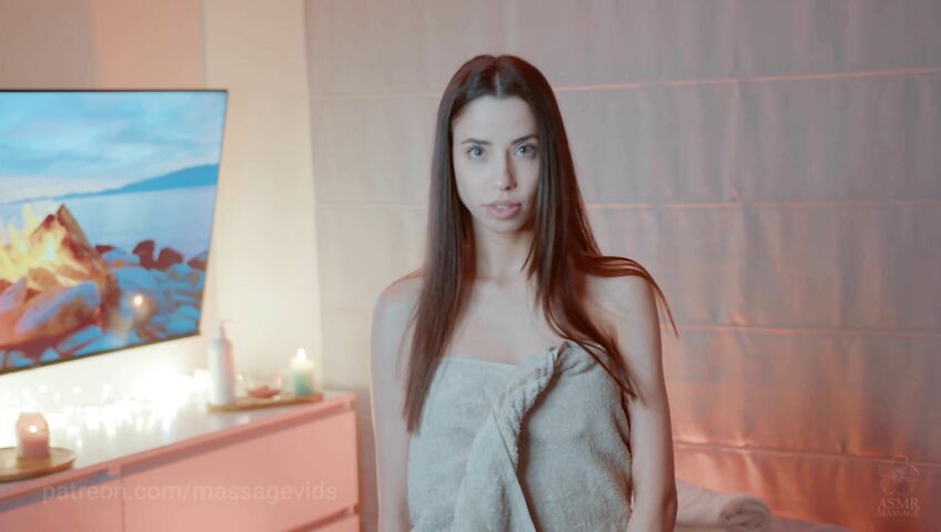 ASMR Massage - Side Massage and Scrubbing by Anna to Daria M