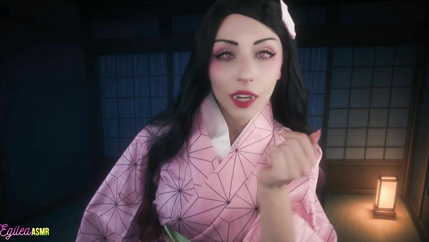 Egilea ASMR - 14 May 2025 - Nezuko Gently Blows You Kisses