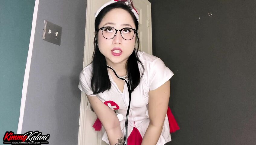 Kimmy Kalani ASMR JOI - Asian Nurse Gets Sperm Sample