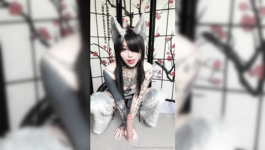 hanimepuppi - 10 May 2025 - This Wolf is in heat and needs to cum on your cock